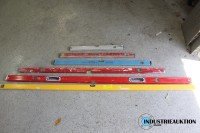 Wasserwaagen; 6 St. von 50 bis 200 cm