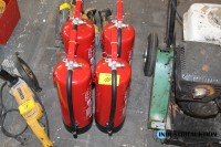Pulver-Feuerlöscher Mobiak 6 KG; 4 St.