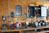 Holz-Werkbank