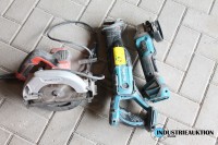 Akku-Tigersäge MAKITA DJR181 + Winkelschleifer