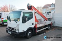 Selbstf. Arbeitsmaschine Hebebühne NISSAN NT400 Cabstar 35.12, MULTITEL 160 Alu/DS
