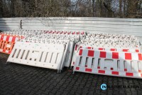 Absperrungen ca. 90 St.