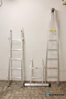 Alu-Leiter Glasreiniger