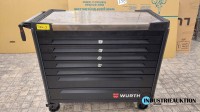 Werkstattwagen W&Uuml;RTH Ultimate 12.8 mit Werkzeug Sortiment, aus 2025