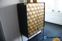 Highboard LANDSCAPE; Front Rautenstruktur