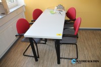 Tisch; 4 Polsterst&uuml;hle