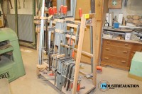 Transportwagen mit ca 50 Schraubzwingen