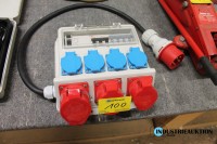 Stromverteilerbox mit FI Schutz und Sicherung