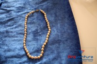 Perlenkette (Echtheit n. geprüft) Länge ca. 42 cm