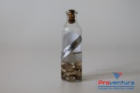 Flasche m. Aufdruck Platin mit Feingold