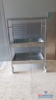 Edelstahl-Küchenwagen IKEA