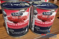 Hundefutter Dr. CLAUDERS 15x Hirsch u. Kartoffel á 800 g