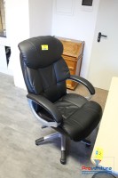 B&uuml;rodrehsessel Kunstleder schwarz