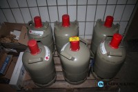 Propangasflaschen; 6 St.