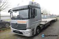 LKW MERCEDES-BENZ ATEGO 924L MERSCH H&auml;ngerzug Fahrzeugtransporter