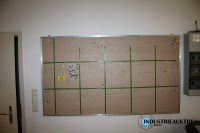 Pinnwand mit Aluminiumrahmen