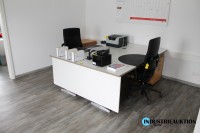 Doppelschreibtisch mit Bürodrehstühlen 2 St.