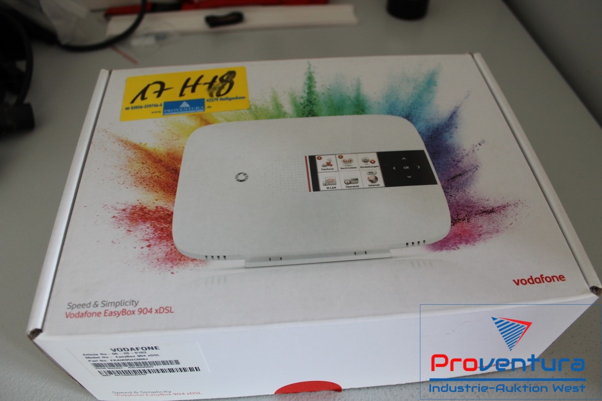 Sammelauktion | DSL-Modem VODAFONE EasyBox 904x DSL | Industrieauktion ...