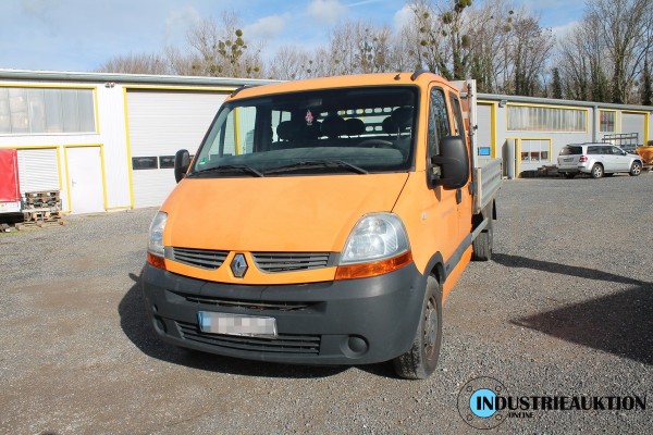 LKW RENAULT Master dCi150 Doka Pritsche, EZ 09