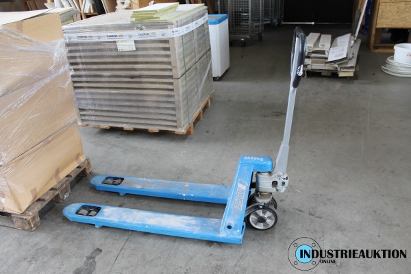 Bild Gabelhubwagen PFAFF silberblau