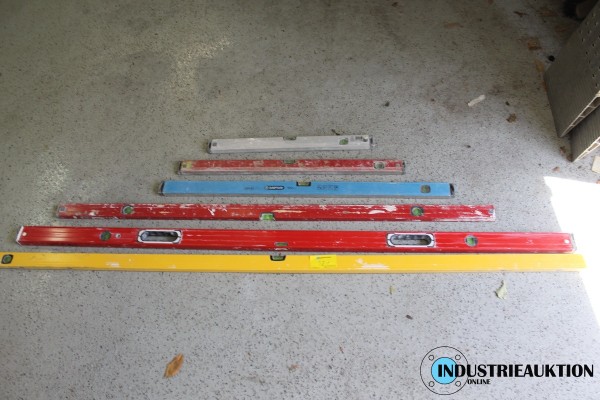 Bild Wasserwaagen; 6 St. von 50 bis 200 cm