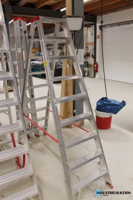 Bild Alustehleiter WÜRTH 2 x 9 Stufen