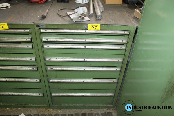 Teleskopschubladenschrank 7 Auszüge