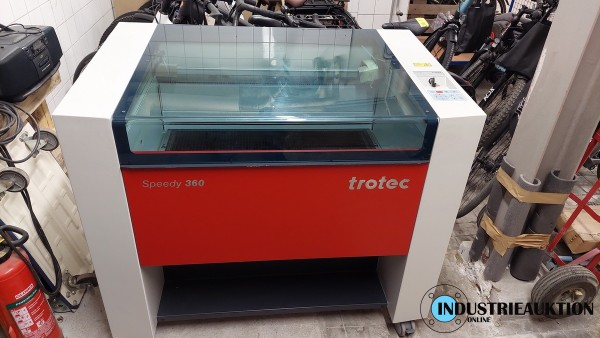 CO2-Laser TROTEC Speedy 360 mit Absaugung, 2021