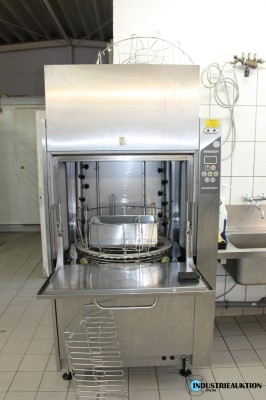 Topf-/Behälterspülmaschine GRANULDISK Granule Smart (Schweden) mit Granulat-Technik