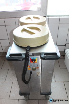 Tellerwärmer HUPFER TE/H mit 2 Schächten