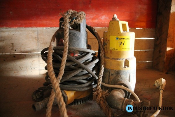 Bild Tauchpumpen Kunststoffgehäuse