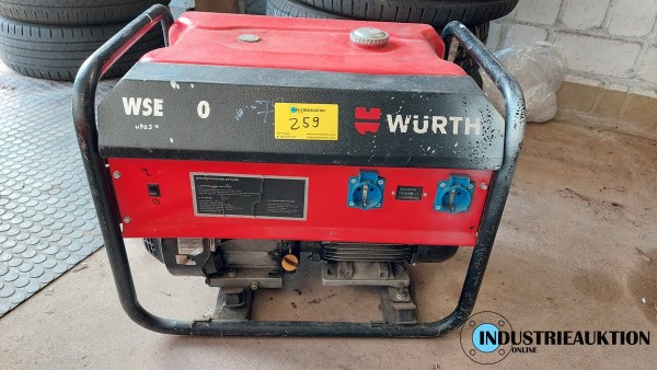 Stromerzeuger WÜRTH WSE 2500
