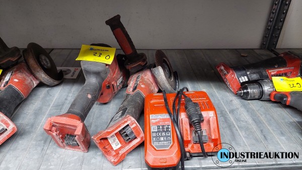 Akku-Säge und Winkelschleifer MILWAUKEE