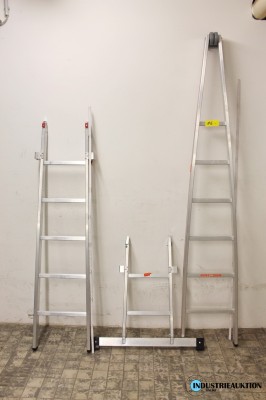 Alu-Leiter Glasreiniger