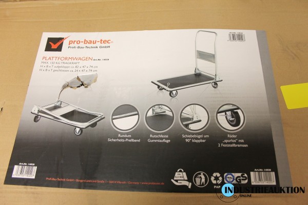 Plattformwagen klappbar