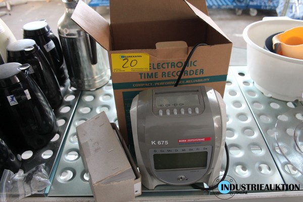 Bild Zeiterfassung BÜRK K675
