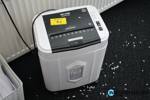 Bild Aktenvernichter LMG Auto 120P4; Partikelschnitt