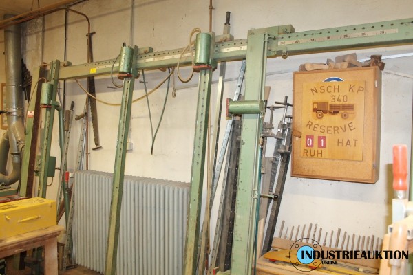 Pneumatischer Verleimständer