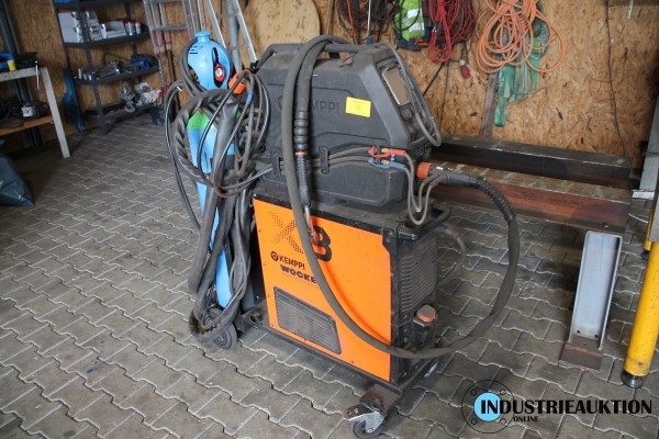 MIG/MAG-Schweißgerät KEMPPI X3S Power Source SYN 420 W FASTMIG; S/N 3163537