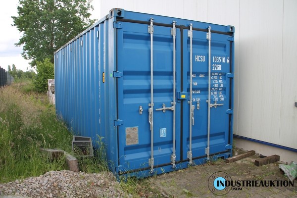 Lagercontainer; 20 ft
