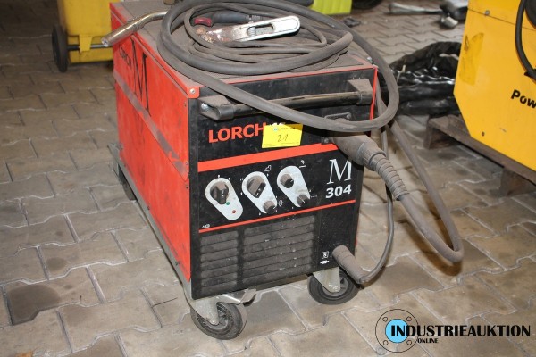 MIG/MAG-Schweißgerät LORCH M304; Bj. 21