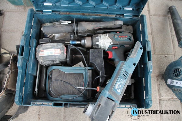 Bild Akkuschrauber und Akku-Multitool BOSCH