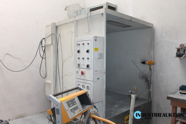 Lackierkabine Wagner ESB mit integrierter Absaugung