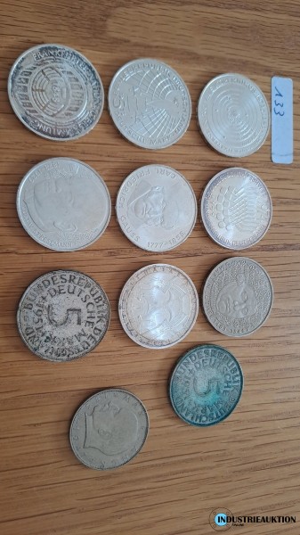 Bild Konvolut 11x Münzen: Münze