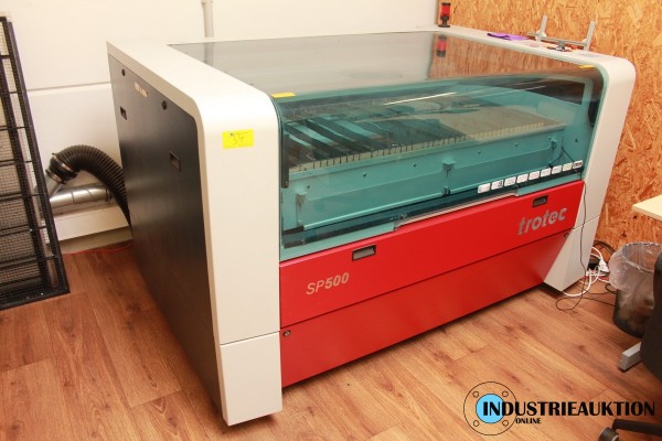 Co2-Laserschneidmaschine TROTEC SP 500; Arbeitsbereich ca. 1.200 x 700 mm