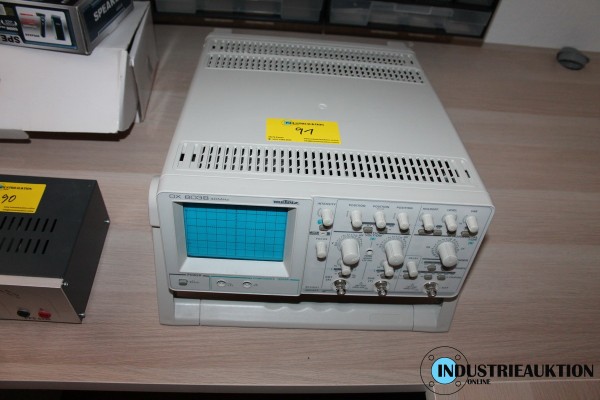 2-Kanal-Oszilloskop METRIX OX 803B