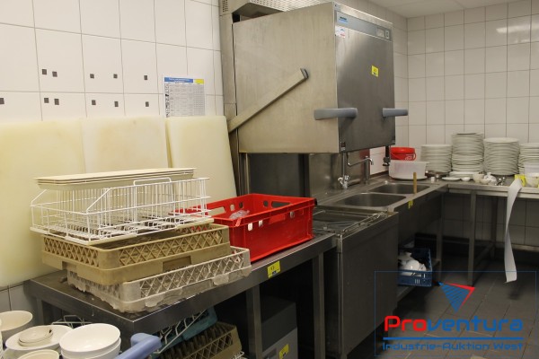 Durchlaufspülmaschine WINTERHALTER mit Enthärtungsanlage DUOMATIK II