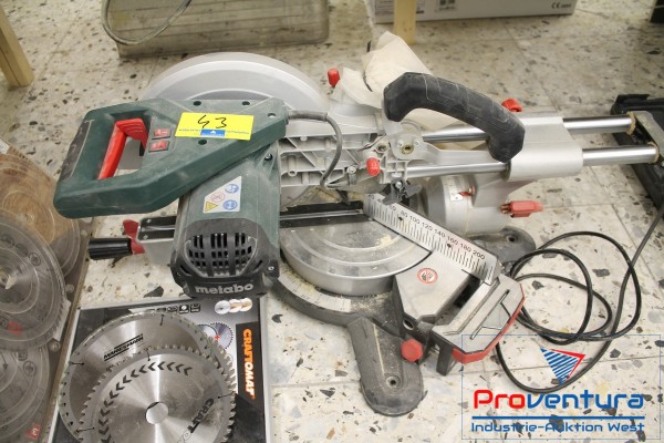 Kapp-Zugsäge METABO KGS 254M