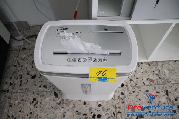Bild Aktenvernichter STAPLES
