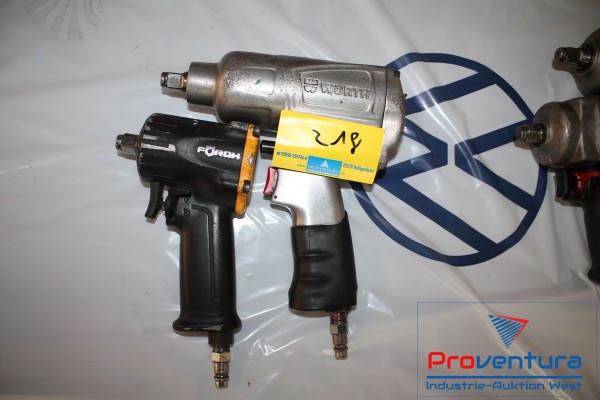 Bild Druckluftschrauber WÜRTH/FÖRCH